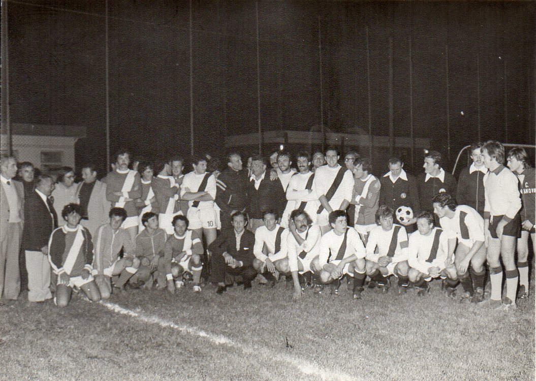 Palmanova calcio  a Fagagna con Bearzot 1977-78 Promozione